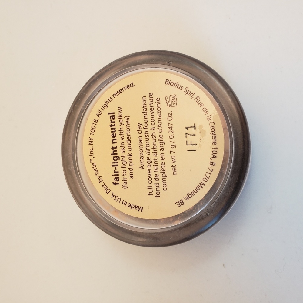Tarte Amazonian Clay Foundation Fair-Light Neutral